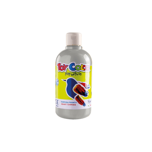 TOY COLOR ΤΕΜΠΕΡΑ 500ml SUPERWASHABLE SILVER