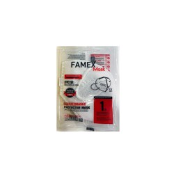 Famex Mask Very High Protection FFP3 NR White 1pc