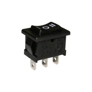 Switch ROCKER Mini Without Lamp On-Off-ON 6A/250V 