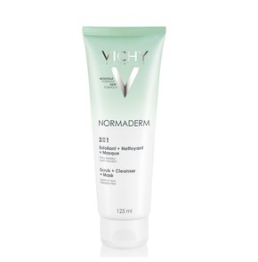 Vichy Normaderm 3 in 1 Exfoliant + Nettoyant + Mas
