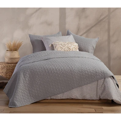 Κουβερλί Υπέρδιπλο 230x240 nef-nef candy grey 100%