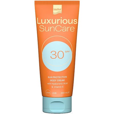 LUXURIOUS Sun Care Body Cream SPF30 Αντηλιακή Κρέμα Σώματος 200ml