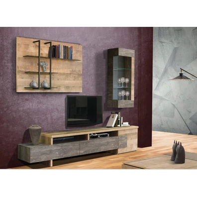Σύνθεση Σαλονιού 260x200x40cm Gotie Μελαμίνη Με Επ