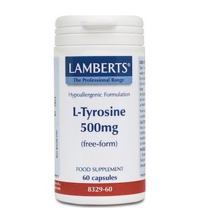 Lamberts L-Tyrosine Φόρμουλα Τυροσίνη Αμινοξύ 500m