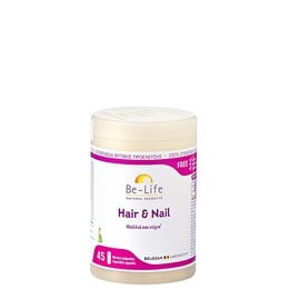 Be-Life Hair & Nail συμπλήρωμα για υγιή μαλλιά & νύχια 45 κάψουλες