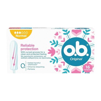 O.B TAMPONS NORMAL 16 TΜΧ