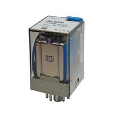 Lamp Type Relay With 11 Pins 12V Dc 60.3