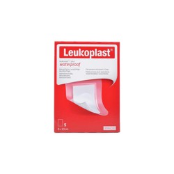 Leukoplast Leukomed T Plus 8x10cm Waterproof Self-Adhesive Pads 5 pieces 