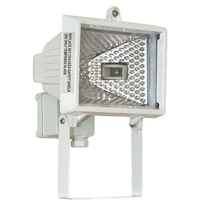 Halogen Floodlight 150W White Waterproof