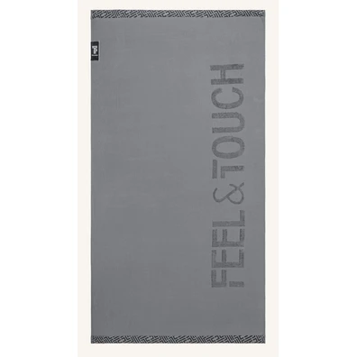 Πετσέτα Θαλάσσης Sunny Anthracite Feel and Touch  