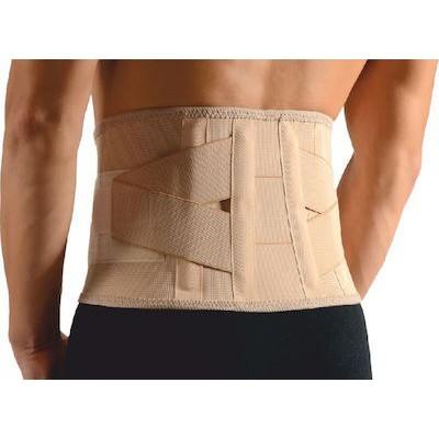 ANATOMIC LINE Ζώνη Οσφύος Πολλαπλών Παθήσεων Gold 20cm Ύψος  5154
