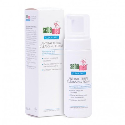 Sebamed Clear Face Antibacterial Cleansing Foam Αφ