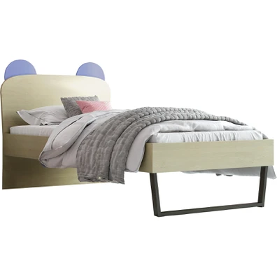 Κρεβάτι Παιδικό Μονό Κορώνα για στρώμα 90x190cm Δρ