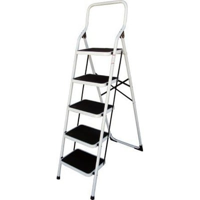 Anti-Slip Steel Stepstool With 5 Stairs