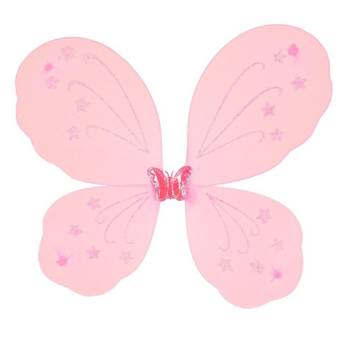 Krahe fluture roze me xixa dhe yje 37x40 cm 