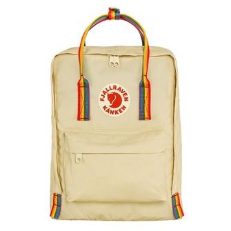 Σακίδιο Kanken, 16 lt, Light Oak - Rainbow Pattern