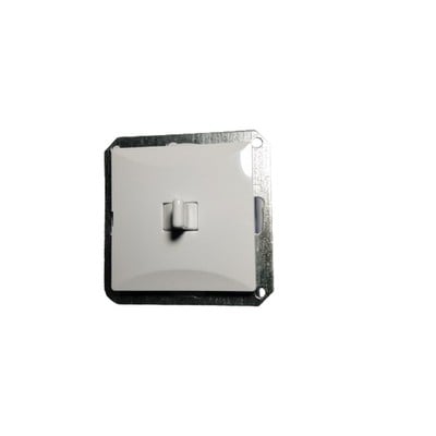 Two-Way Switch With Lever White 10A