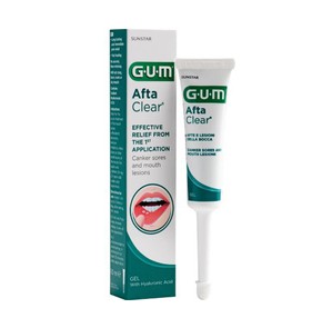 Gum Afta Clear Gel with Hyaluronic Acid, 10ml