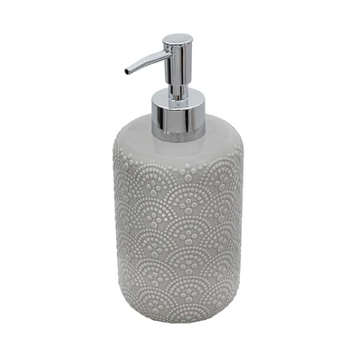 Estia Αντλια Σαπουνιου Clay Κεραμικη 500ml Γκρι