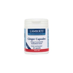 Lamberts Ginger 120mg 60 κάψουλες
