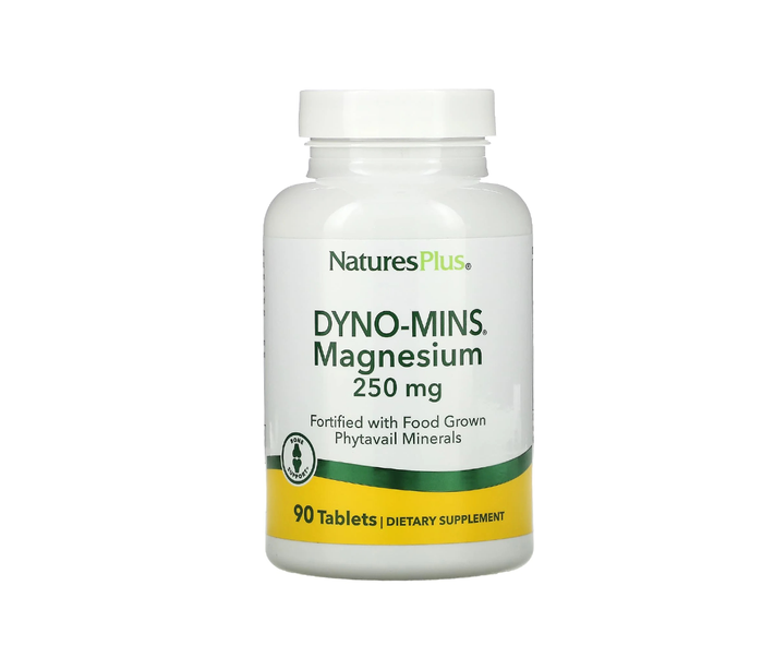 NATURES PLUS DYNO-MINS MAGNESIUM 250MG 90TABL