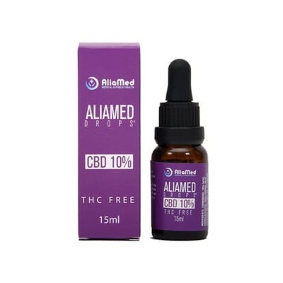 Aliamed Drops CBD 10% THC Free Έλαιο Κάνναβης 15ml