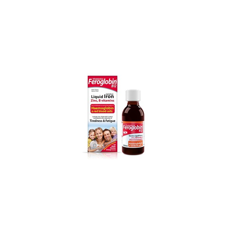 Vitabiotics Vitabiotics Feroglobin B12 Liquid Iron With Zinc Minerals Vita