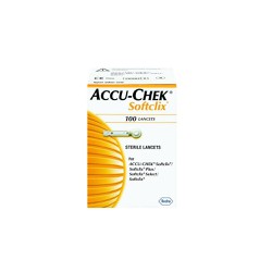 Accu Chek Softclix Needles Used With Accu-Chek Instant Meter 100 pieces