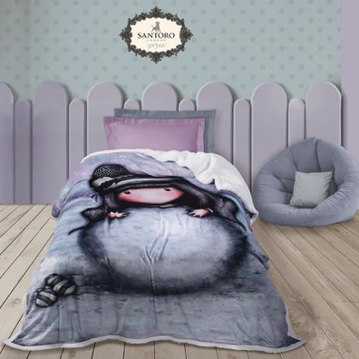Santoro Gorjuss 5033 Κουβερτα Fleece Sherpa 160x22