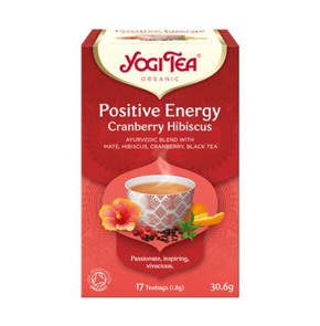 Yogi Tea Cranberry Hibiscus Βιολογικό Τσάι Ενέργει
