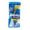 Gillette Blue II Slalom - Ανδρικά Ξυραφάκια μίας Χρήσης, 5τμχ.