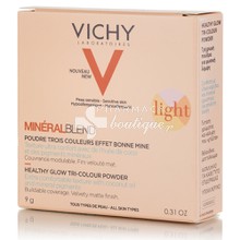 Vichy Mineralblend Healthy Glow Tri-Color Powder (Light), 9gr