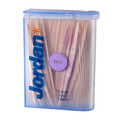 Jordan Dental Sticks Thin Οδοντογλυφίδες 100 Τεμάχ