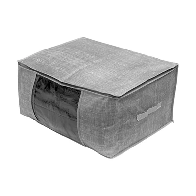 ESTIA ΘΗΚΗ ΑΠΟΘΗΚΕΥΣΗΣ GREY NON WOVEN ΥΦΑΣΜΑΤΙΝΗ Μ