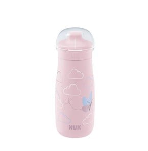 Nuk Mini-Me Sip Bottle for 9+ Months in Pink Color