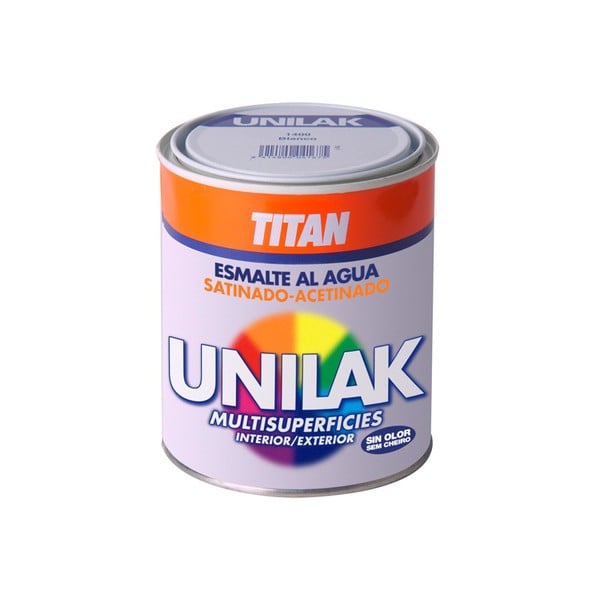 Ντουκόχρωμα Νερού Πολλαπλής Πρόσφυσης Σατινέ Unilak TITAN