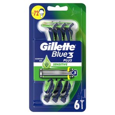 Gillette Blue 3 Plus Sensitive, Ξυραφάκια Μίας Χρή