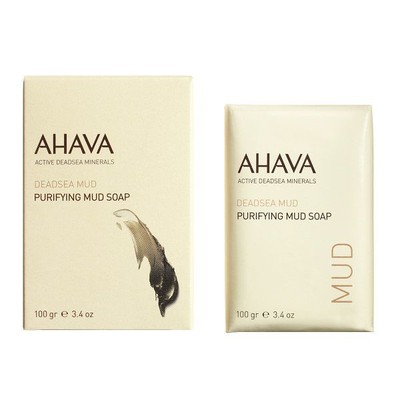 Ahava - Purifying Dead Sea Mud Soap, Αντιβατηριδιακό σαπούνι για λιπαρό δέρμα - 100gr