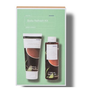 Korres Body Refresh Kit Mint Tea Shower Gel-Αφρόλο