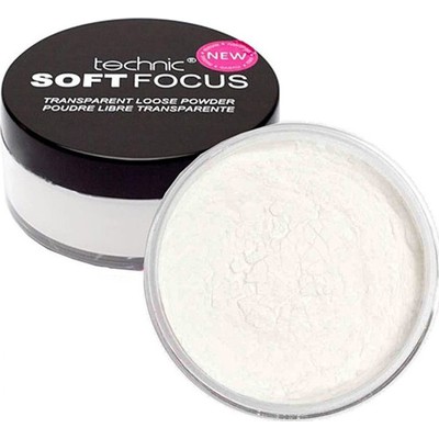 TECHNIC Soft Focus Transparent Loose Powder Πούδρα Σε Ελεύθερη Μορφή Για Ματ Αποτέλεσμα 20g
