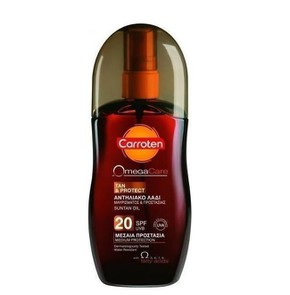 Carroten Omega Care Tan & Protect Oil SPF20 Αντιηλ