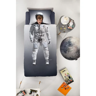 Παπλωματοθήκη & Μαξιλαροθήκη Space Cotton 160x225 