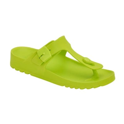 Scholl Bahia Flip-Flop Lime Green Γυναικεία Ανατομ