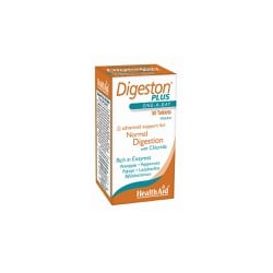 Health Aid Digeston Plus Supplement With A Combination Of Digestive Enzymes With Probiotics 30 Herbal Capsules