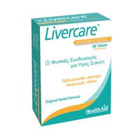 Health Aid Livercare 60 Ταμπλέτες - Φυτικό Αποτοξι