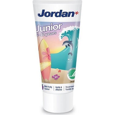 Jordan - Junior Παιδική Οδοντόκρεμα για Μόνιμα Δόντια 6-12 ετών - 50ml