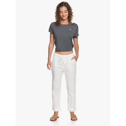 Roxy On The Seashore - Linen Cargo Trousers for Wo