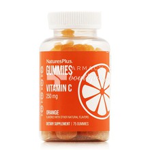 Natures Plus Gummies Vitamin C 250mg - Πορτοκάλι, 75 gummies