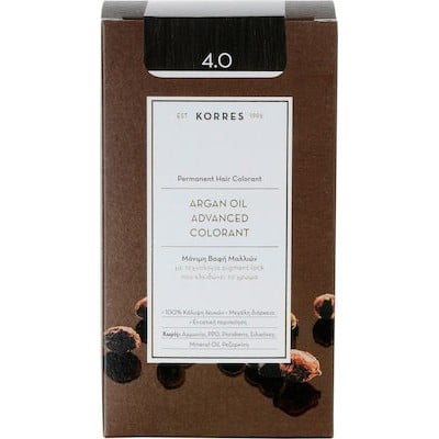 Korres Argan Oil Advanced Colorant Μόνιμη Βαφή Μαλ