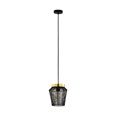 Pendant Light Escandidos Black/Gold 1Xe27